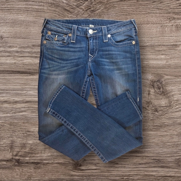 True Religion Men's SkinnyFlap Size 30  RN #112790 - Picture 1 of 8